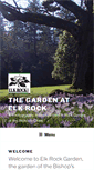 Mobile Screenshot of elkrockgarden.org