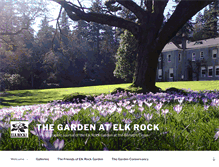 Tablet Screenshot of elkrockgarden.org